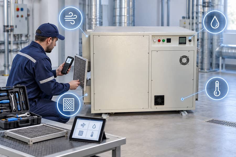 Desiccant Dehumidifier Troubleshooting Maintenance