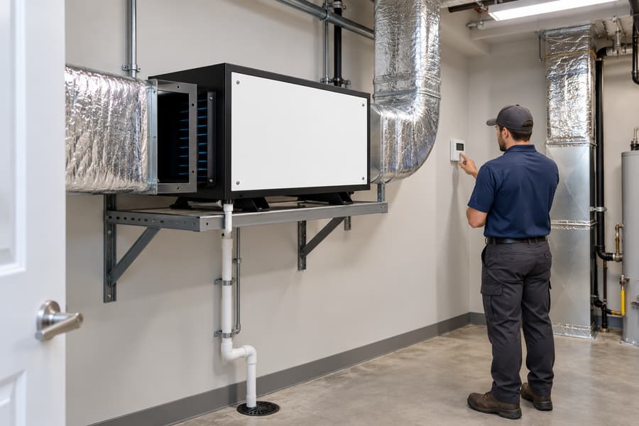 Ducted Office Dehumidifier Service Access Ducted Office Dehumidifier Service Access
