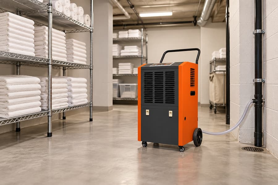 Hotel Basement Dehumidification