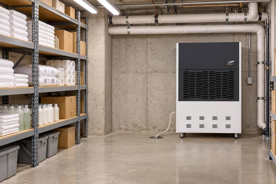 Hotel Basement Storage Dehumidifier Hotel Basement Storage Dehumidifier