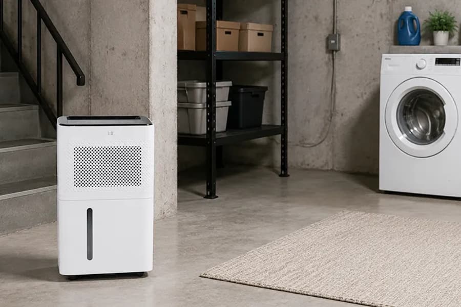 Household Dehumidifier Seasonal Basement Moisture