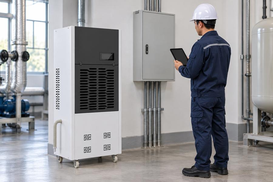Industrial Dehumidifier Electrical Supply Inspection