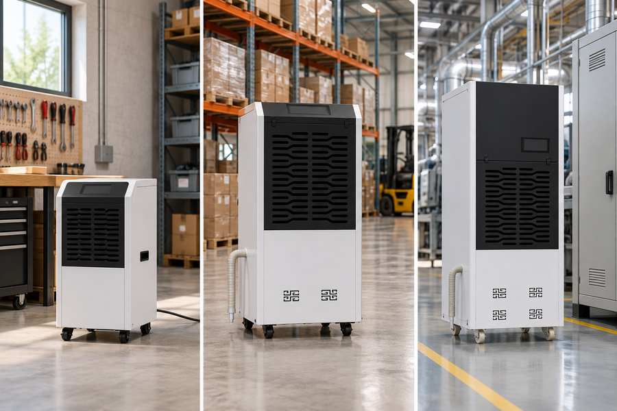 Industrial Dehumidifier Power Supply Comparison