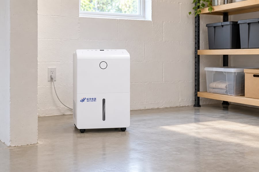 WetWells Dehumidifier Basement Moisture Control